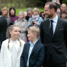 19. mai: Kronprinsparet er med når Prinsessen foretar åpningen av Prinsesse Ingrid Alexandras Skulpturpark. Foto: Lise Åserud, NTB scanpix